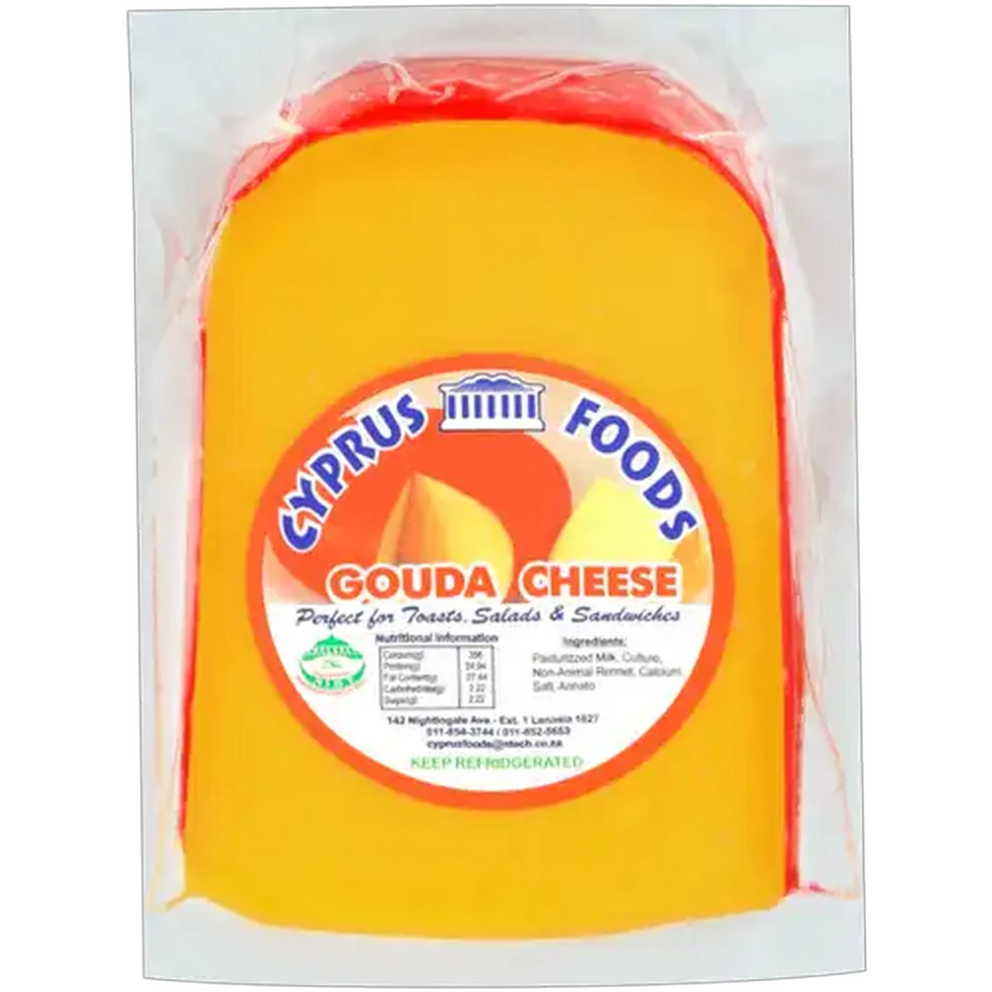 Image of Cyprus Foods Gouda Cheese Per Kg