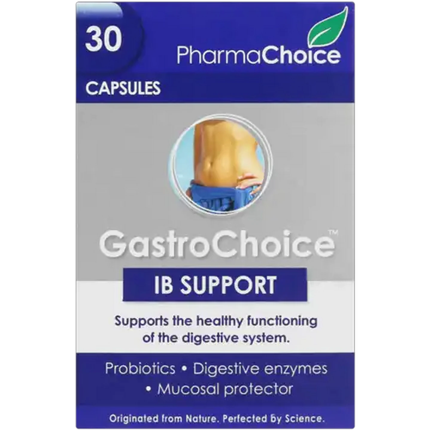 Image of PharmaChoice Gastro Choice IBS Probiotic Capsules 30 Pack