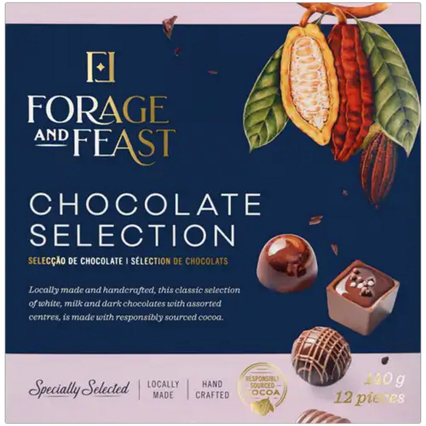 Image of Forage And Feast Chocolate Selection 12 Piece