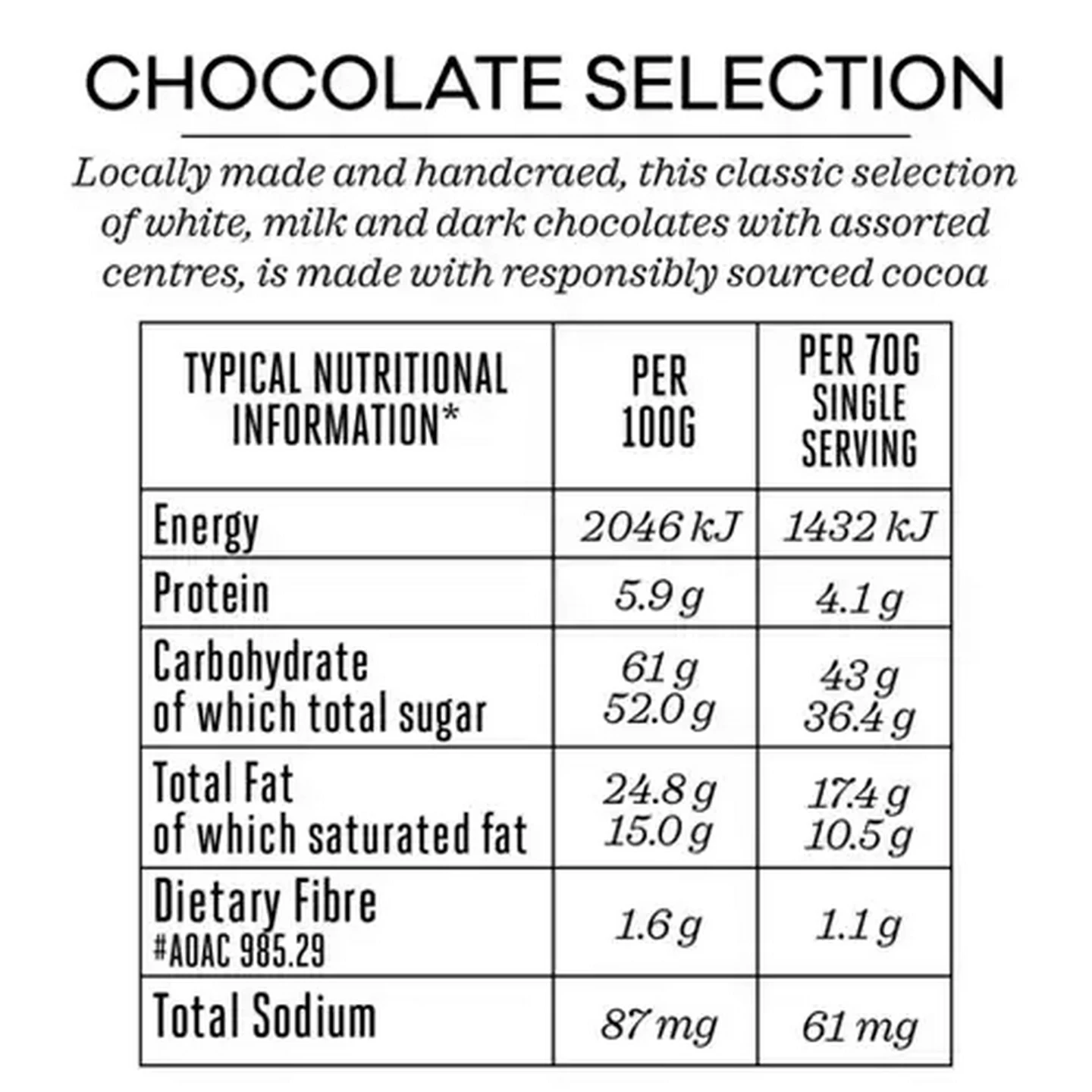 Image of Forage And Feast Chocolate Selection 12 Piece