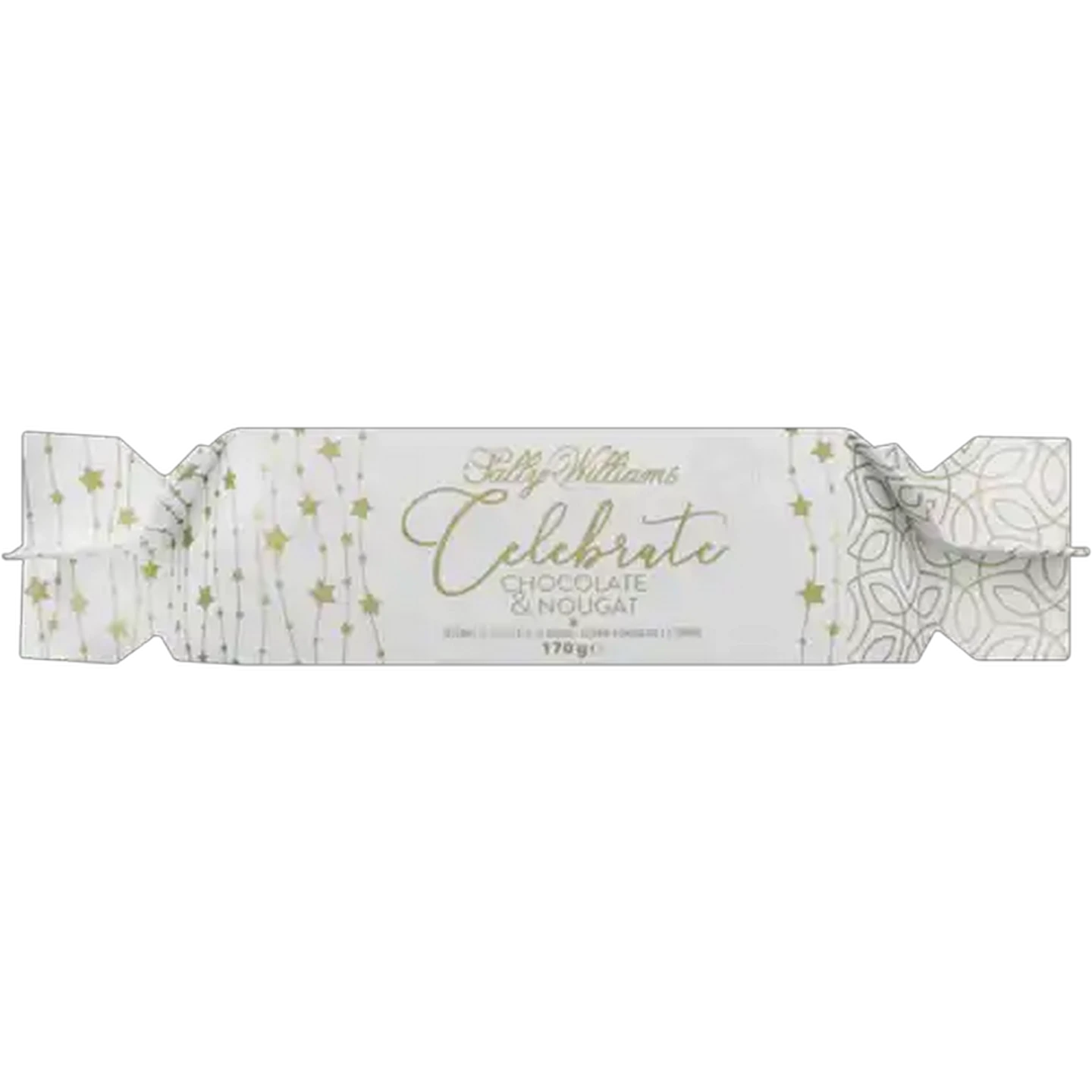 Image of Sally Williams Celebrate Chocolate & Nougat Christmas Cracker 170g