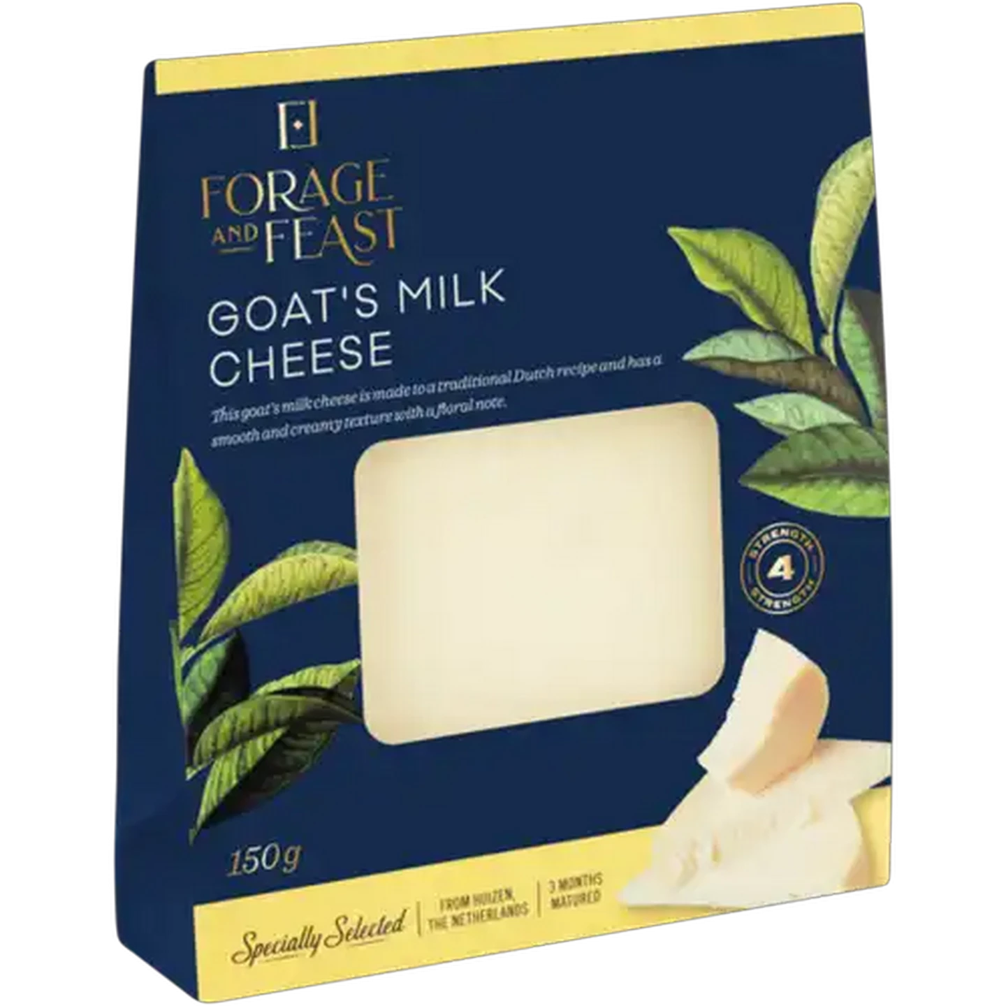 Image of Forage And Feast Goat's Milk Cheese 150g