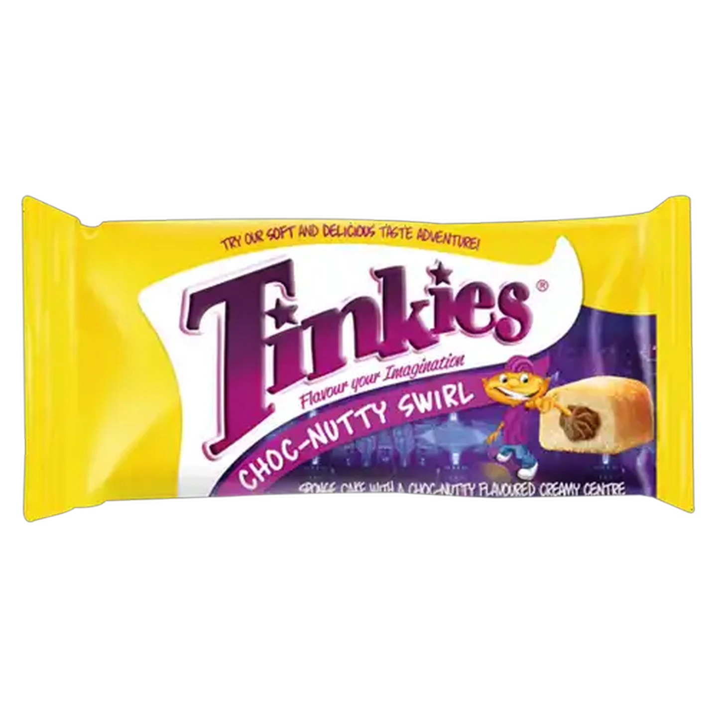 Image of Tinkies Choc-Nutty Swirl Flavoured Creamy Sponge Cake 45g