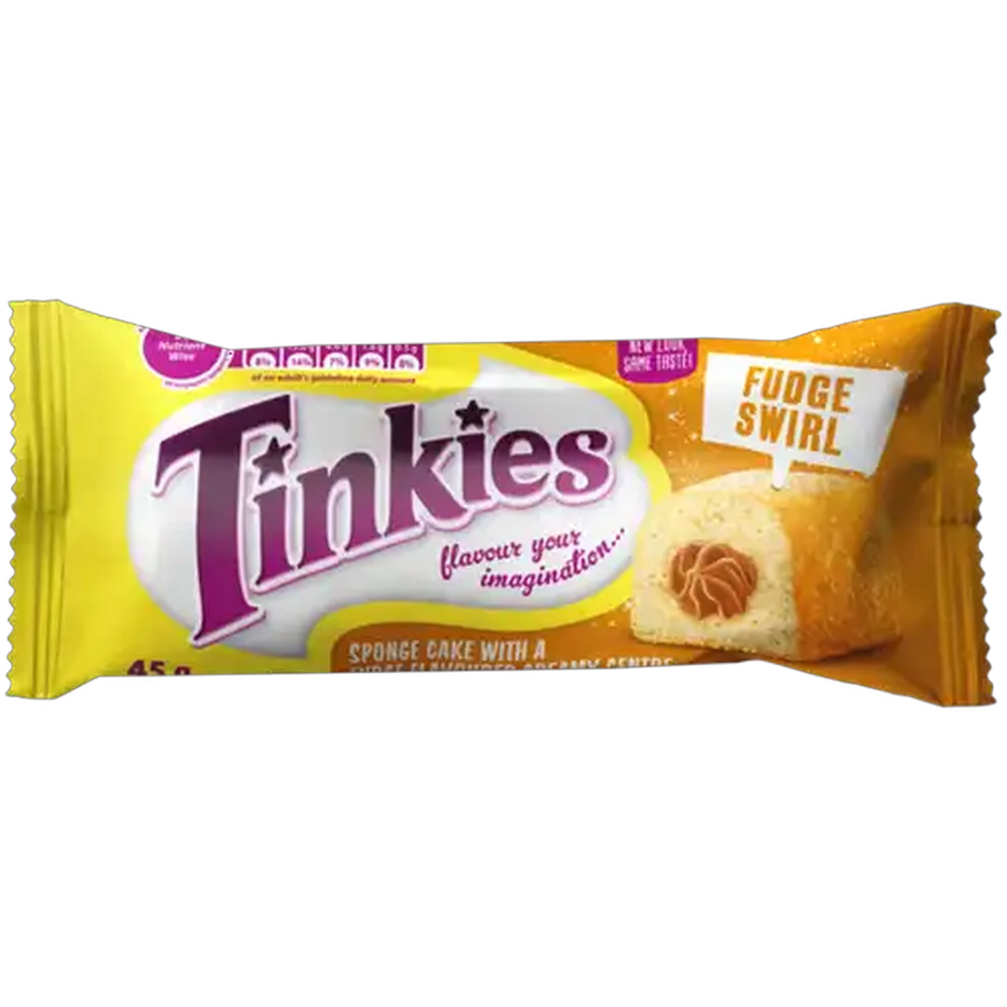Image of Tinkies Fudge Swirl Flavoured Creamy Sponge Cake 45g