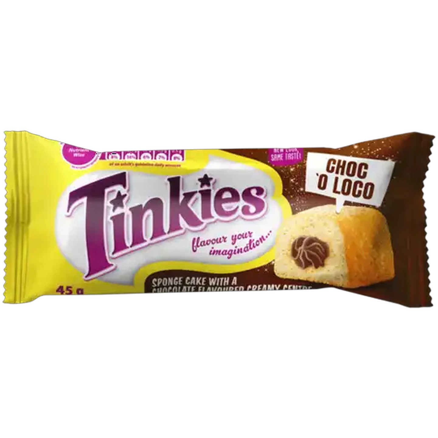 Image of Tinkies Chocolate Potion Flavoured Creamy Sponge Cake 45g