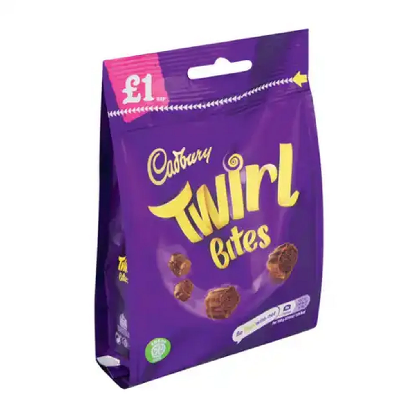 Image of Cadbury Twirl Chocolate Bites 95g