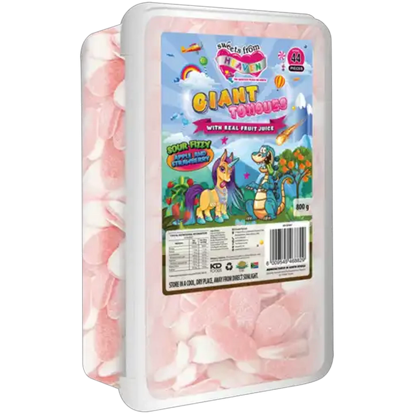 Image of Sweets From Heaven Giant Tongues Tub 800g