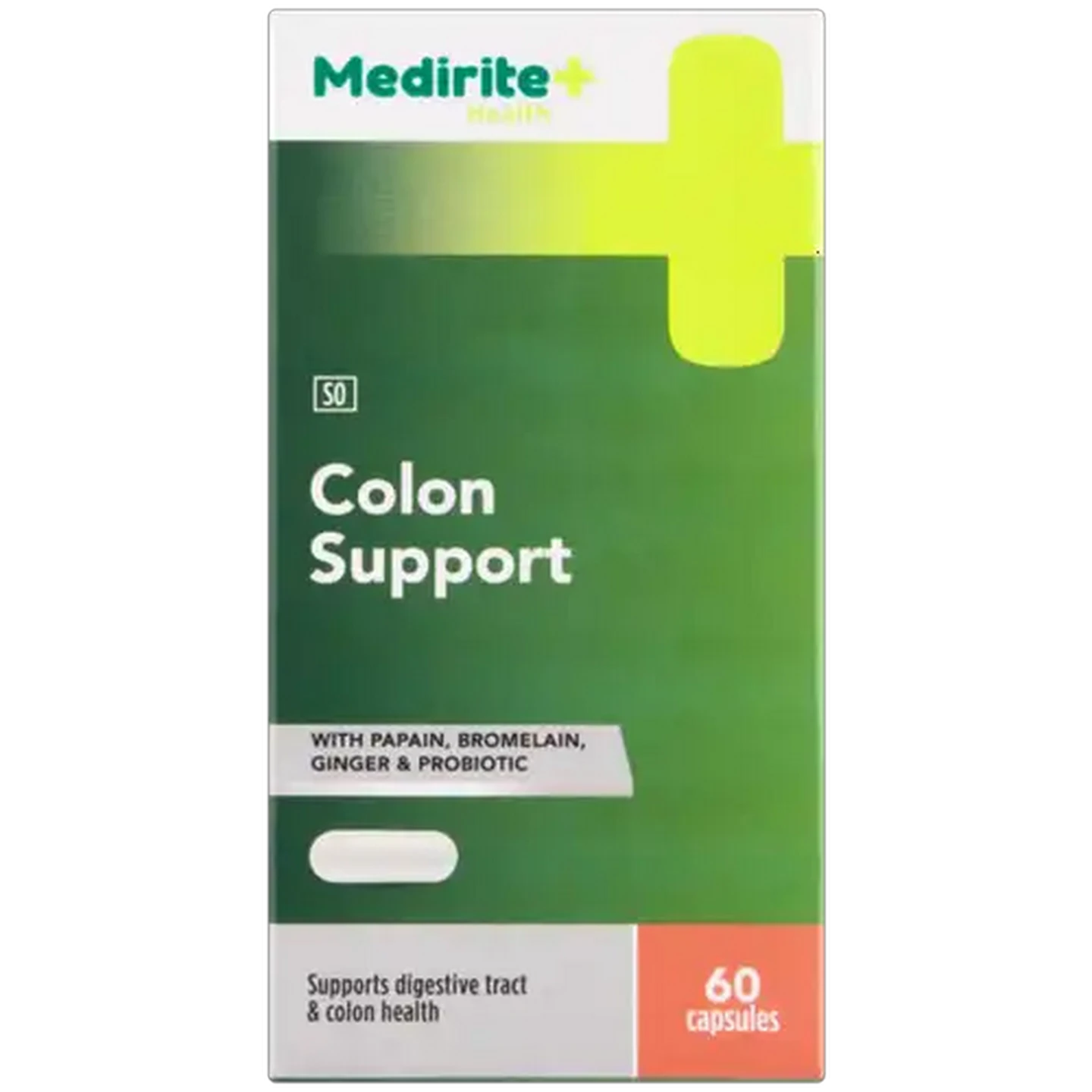 Image of Medirite Colon Support Capsules 60 Pack