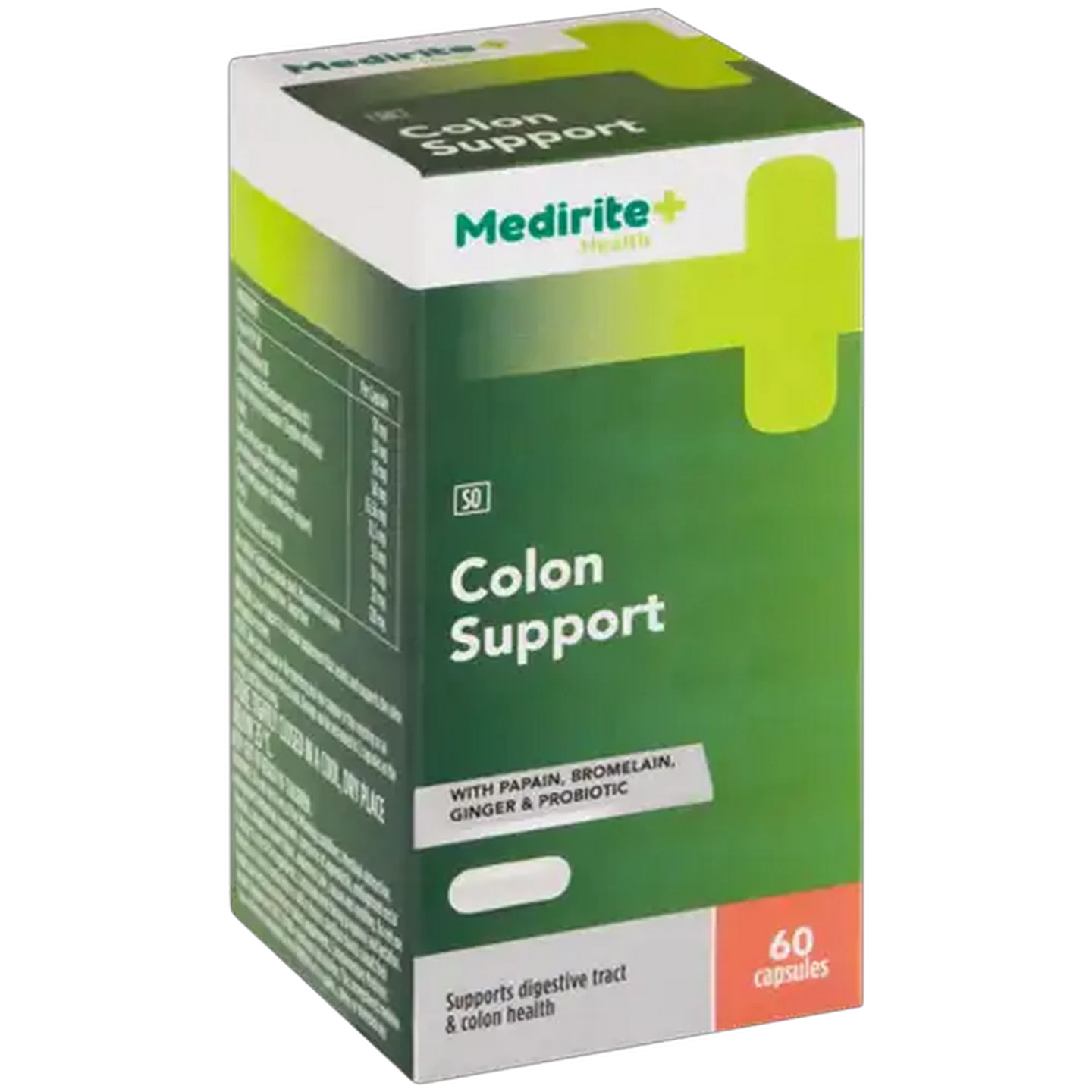 Image of Medirite Colon Support Capsules 60 Pack