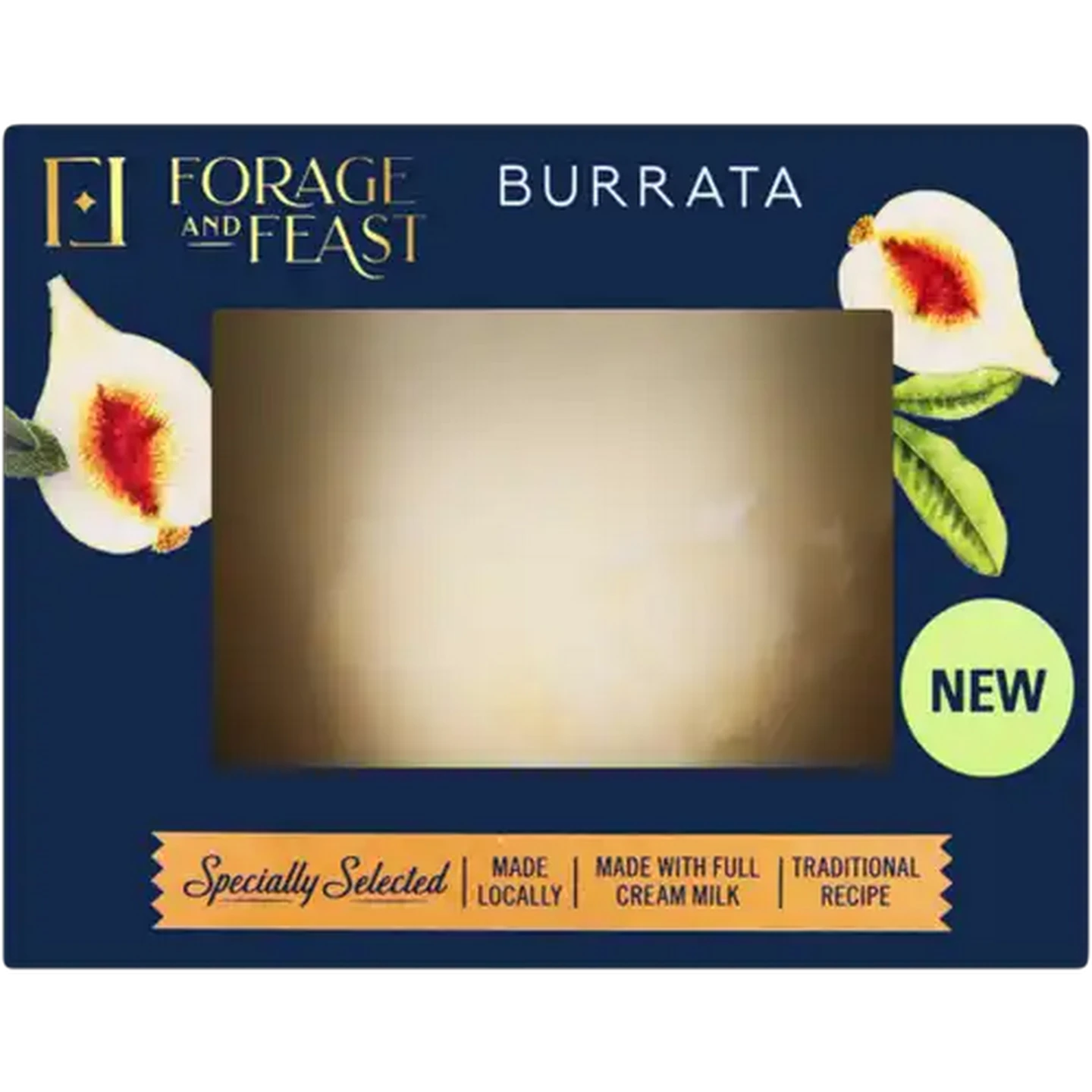Image of Forage And Feast Burrata Cheese Tub 120g