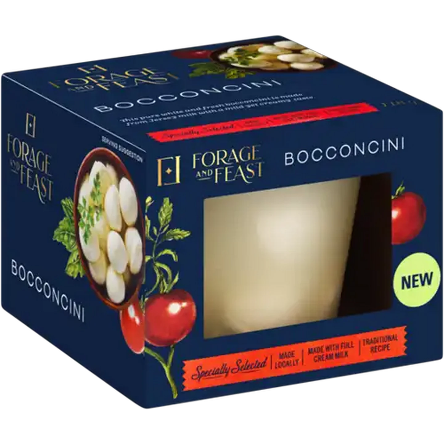 Image of Forage And Feast Bocconcini Tub 118g