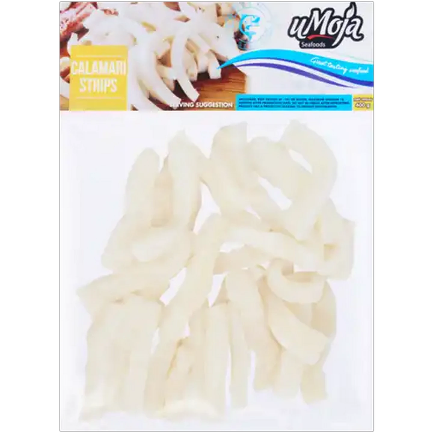 Image of uMoja Frozen Calamari Strips 400g