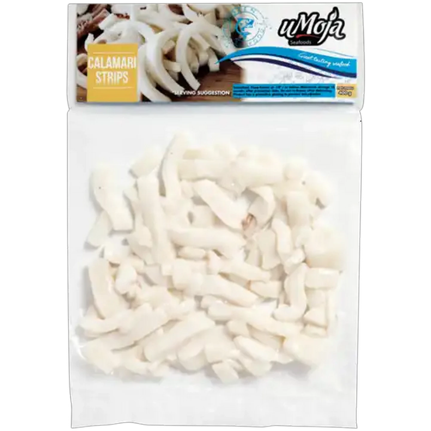 Image of uMoja Frozen Calamari Strips 400g