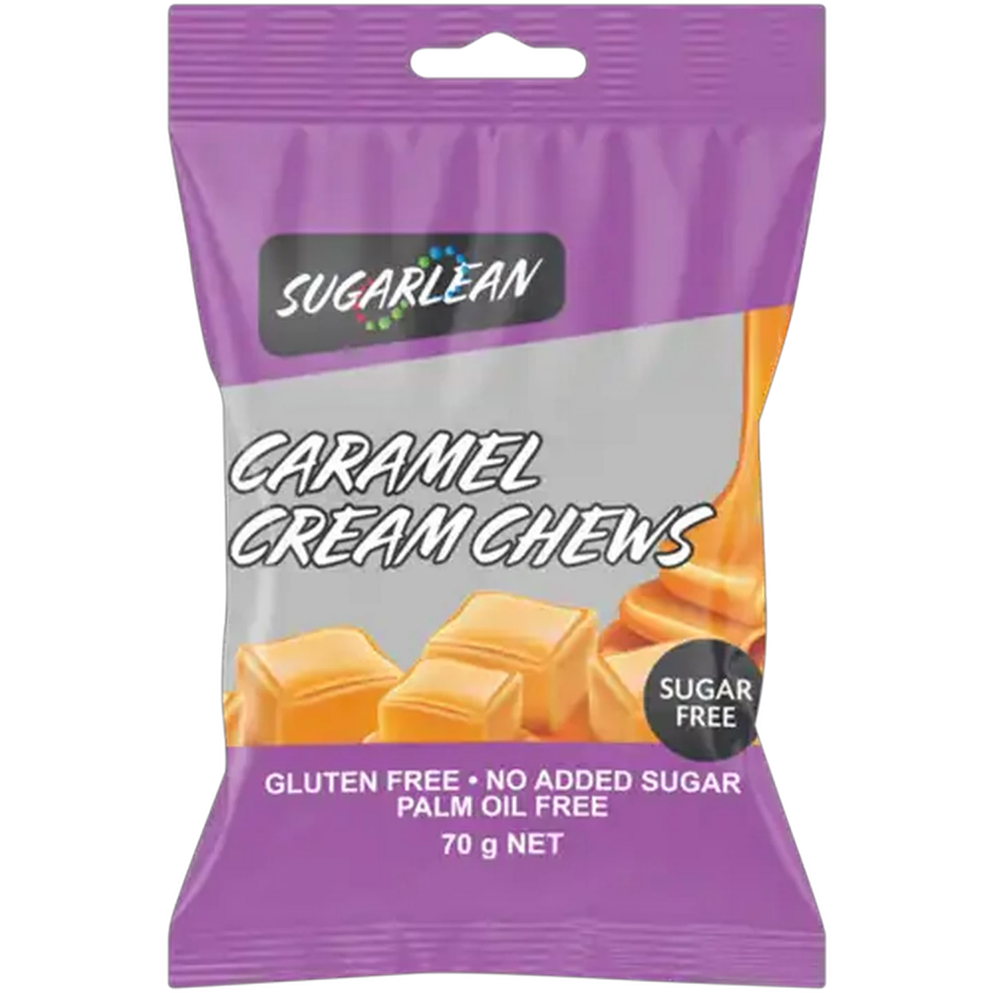 Image of Sugarlean Caramel Cream Chews 70g