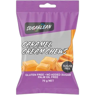 Sugarlean Caramel Cream Chews 70g