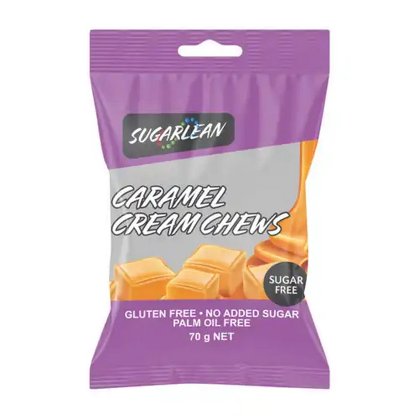 Image of Sugarlean Caramel Cream Chews 70g