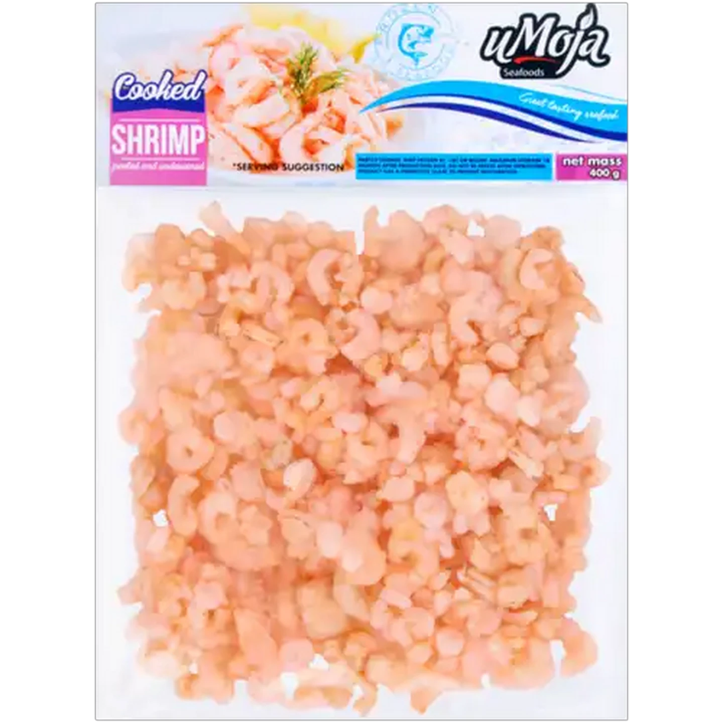 Image of uMoja Frozen Cooked Shrimp 400g