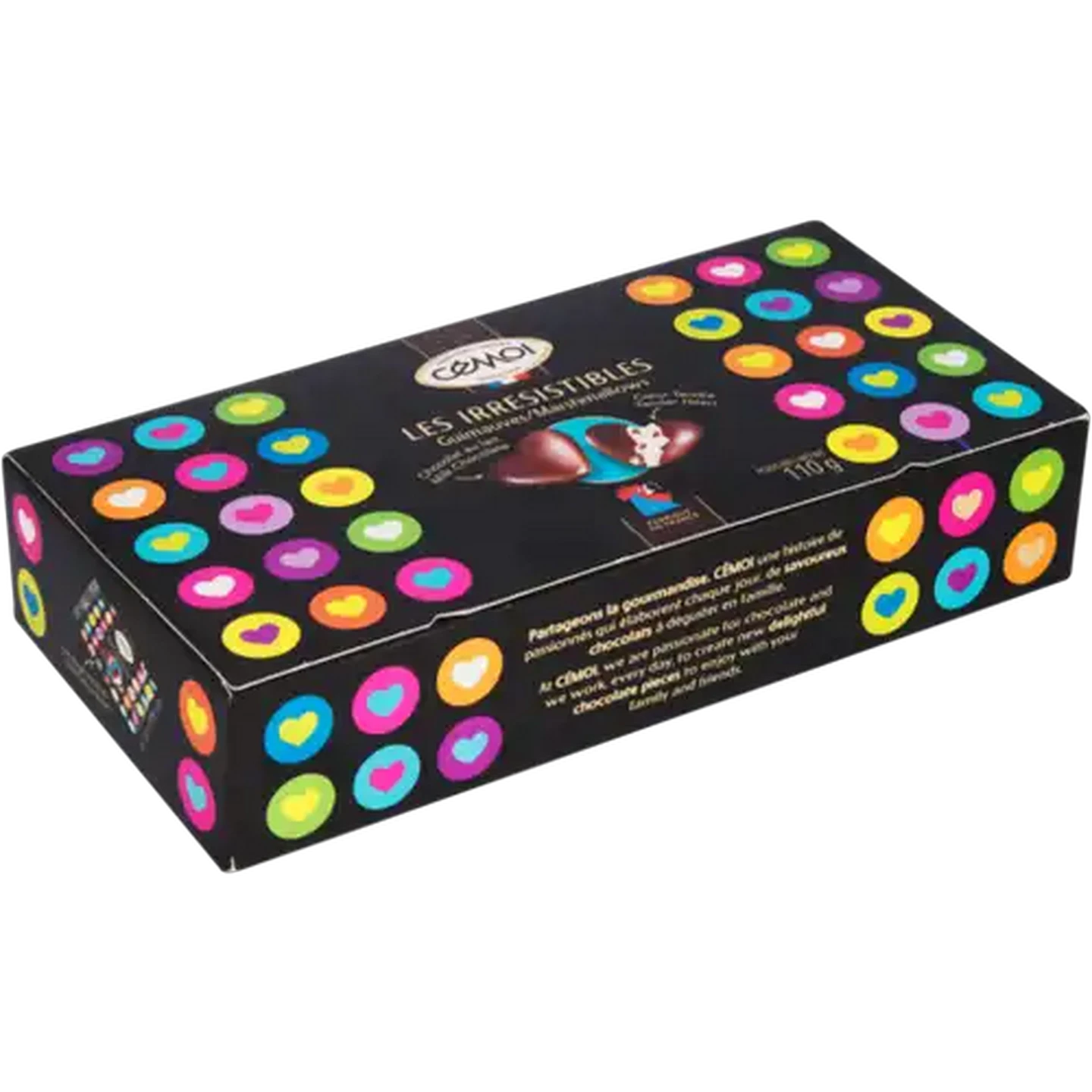 Image of Cémoi Milk Chocolate Marshmallow Hearts 110g