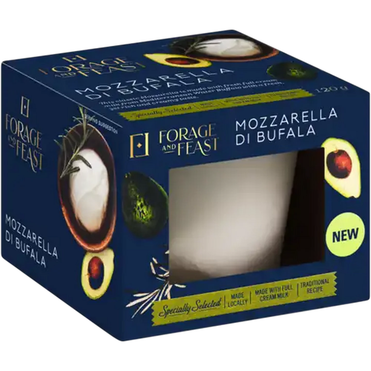 Image of Forage And Feast Mozzarella Di Bufala 120g