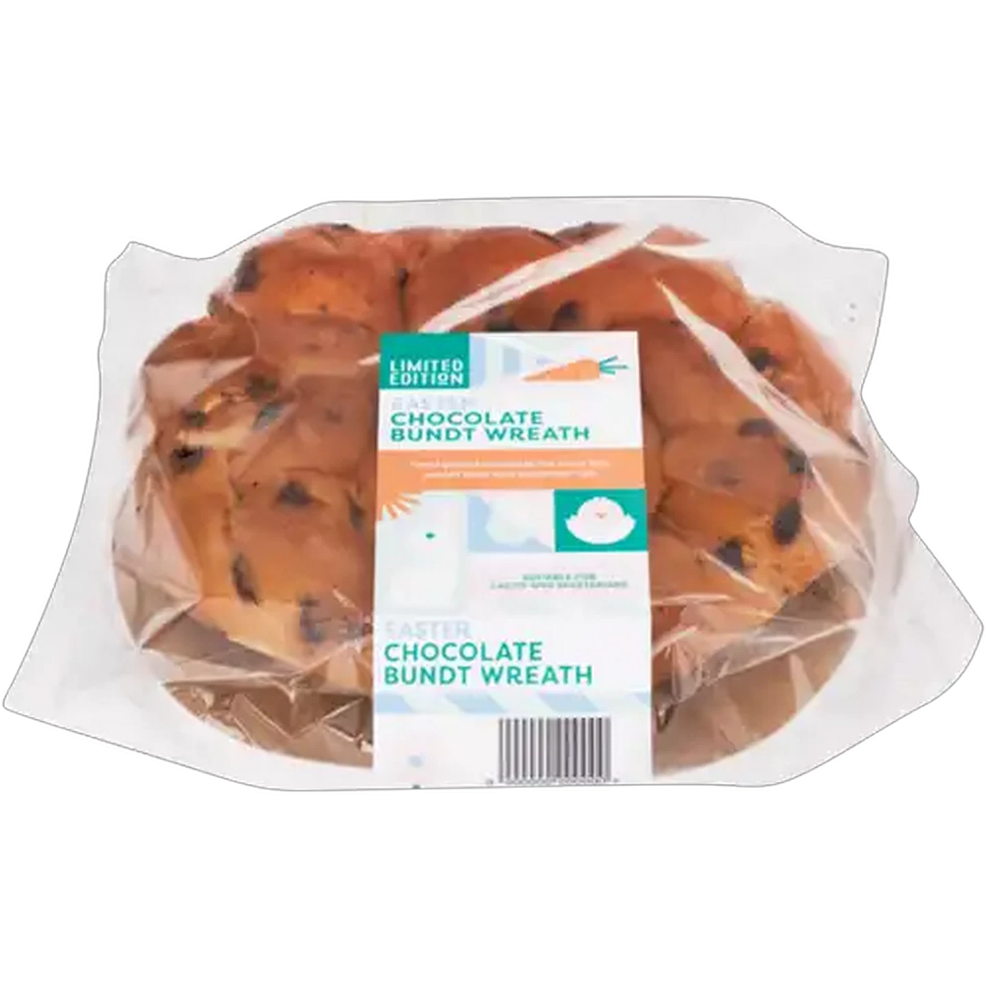 Image of Limited Edition Chocolate Bundt Easter Wreath Cake 360g