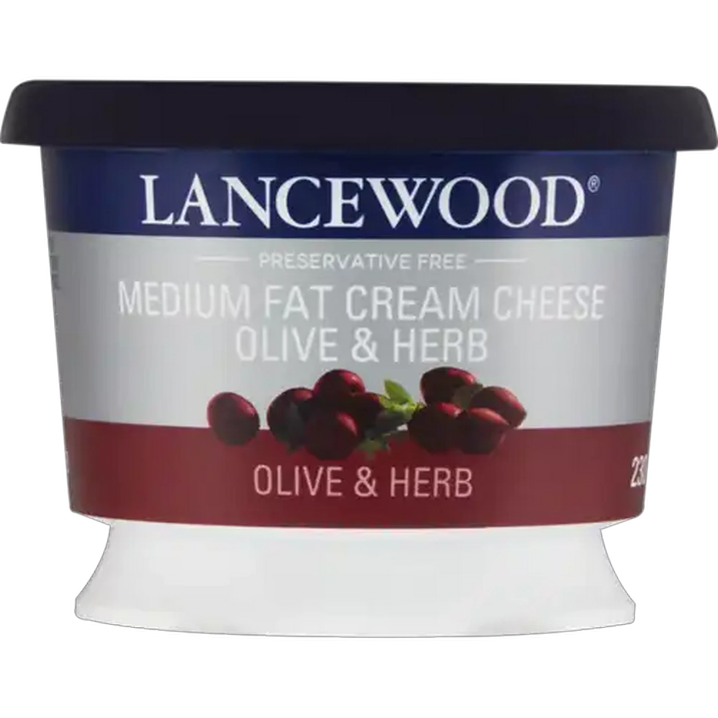 Image of LANCEWOOD Olive & Herb Cream Cheese 230g