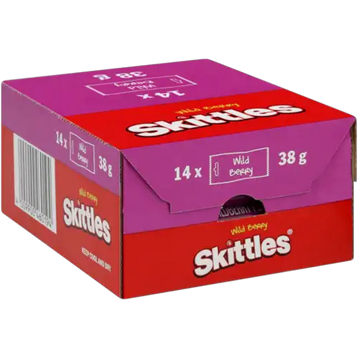 Image of Skittles Wild Berry Candies 14 x 38g