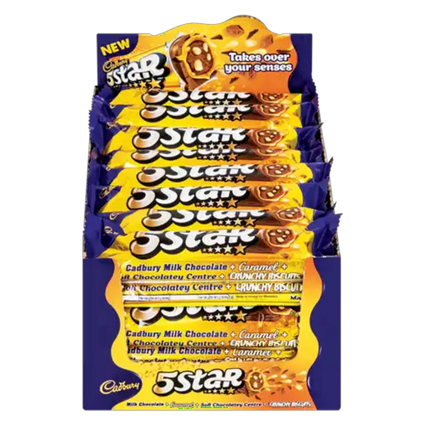 Image of Cadbury 5 Star Milk Chocolates Box 32 x 48.5g