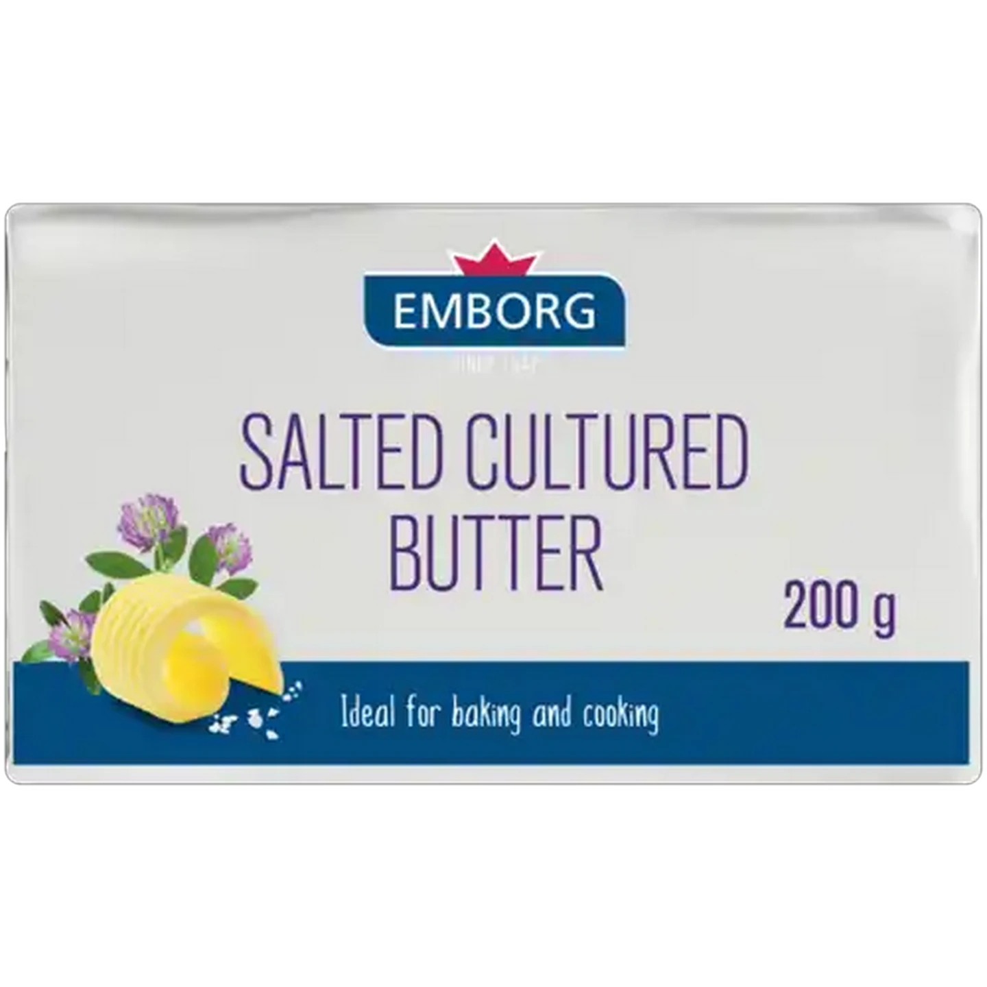 Image of Emborg Salted Butter Brick 200g