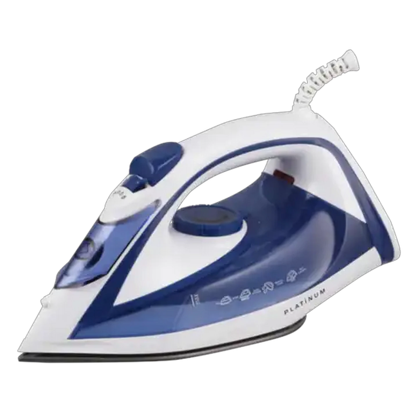 Image of Platinum Pro Steam Iron Blue & White 2000W