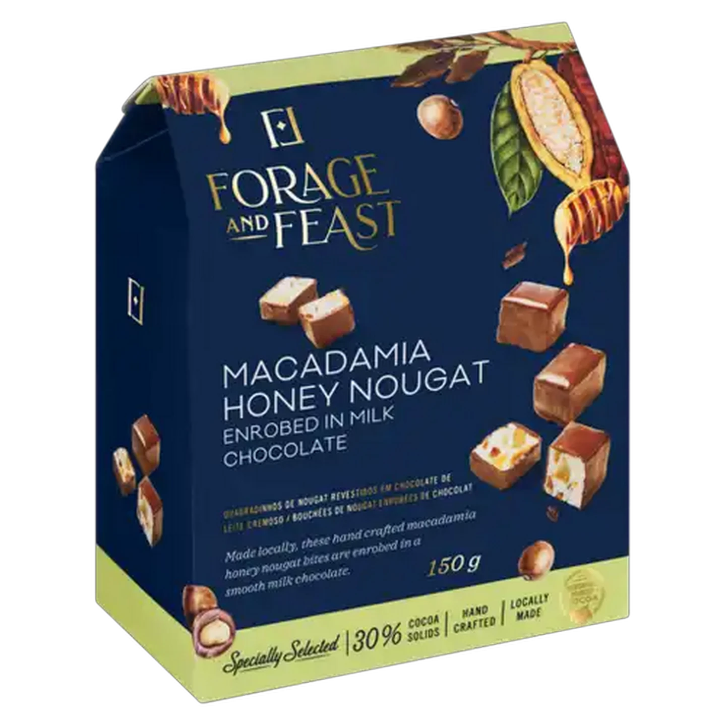 Checkers Sixty60 | Forage And Feast Macadamia Honey Nougat 150g