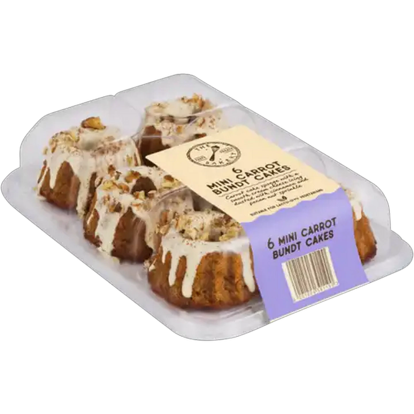 Image of The Bakery Mini Carrot Bundt Cakes 6 Pack