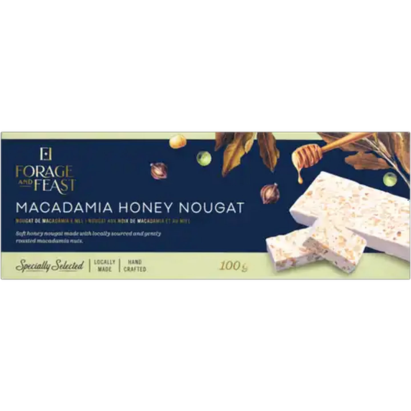Checkers Sixty60 | Forage And Feast Macadamia Honey Nougat 100g