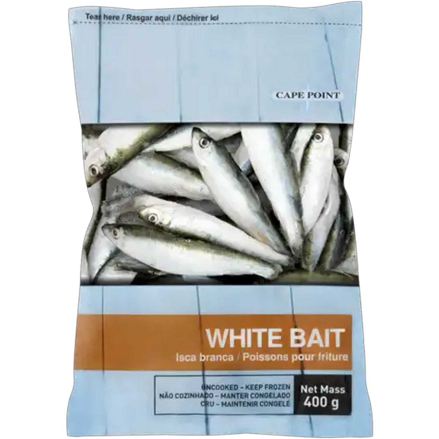 Image of Cape Point Frozen White Bait Fish 400g