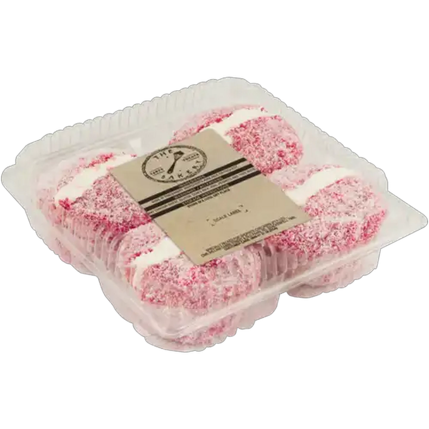 Image of The Bakery Raspberry Lamingtons 4 Pack