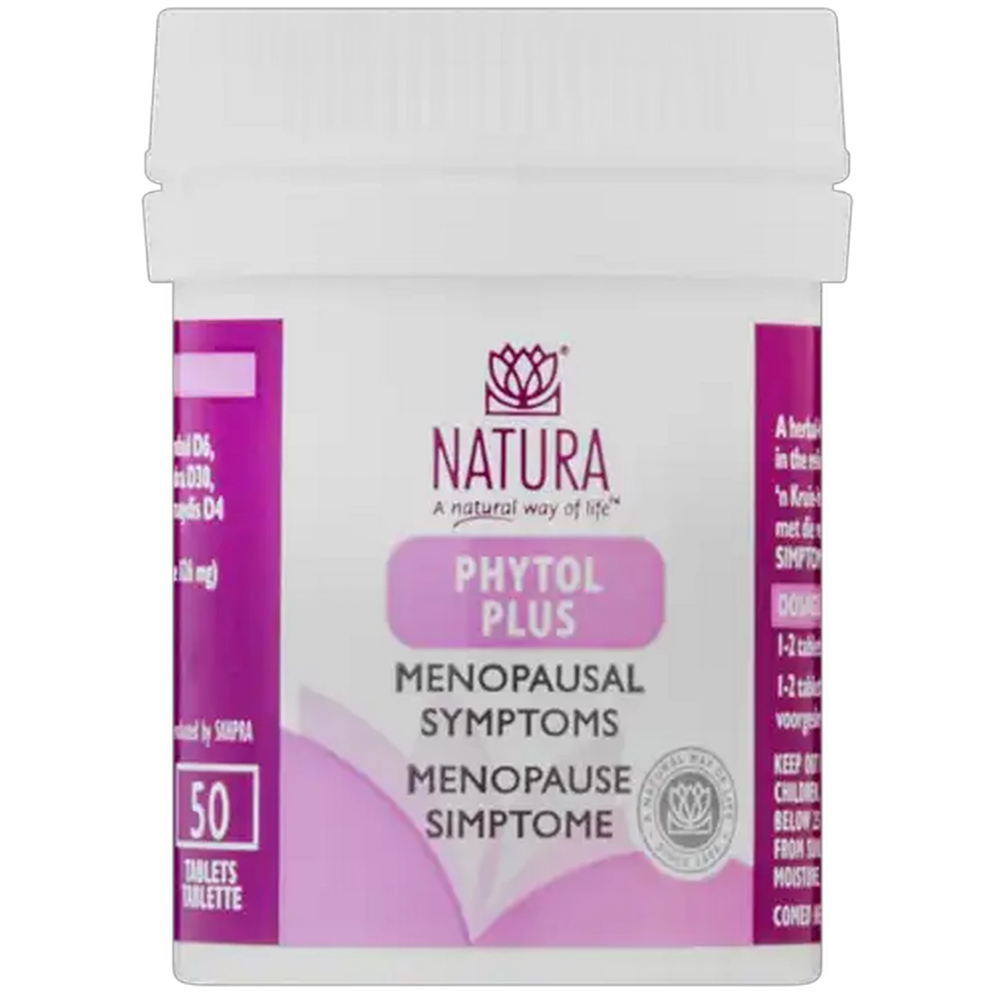 Image of Natura Phytol Plus Menopausal Symptoms Tablets 50 Pack