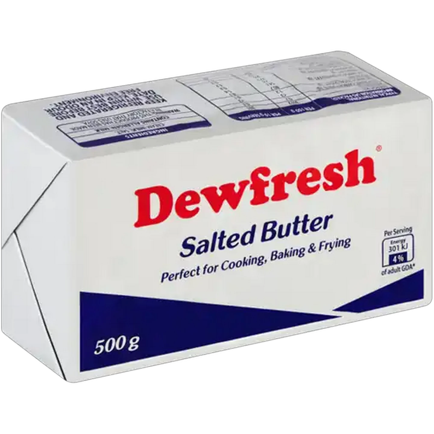 Image of Dewfresh Salted Butter Brick 500g