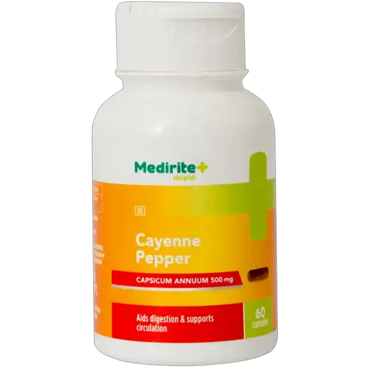 Image of Medirite Cayenne Pepper 60 Capsules