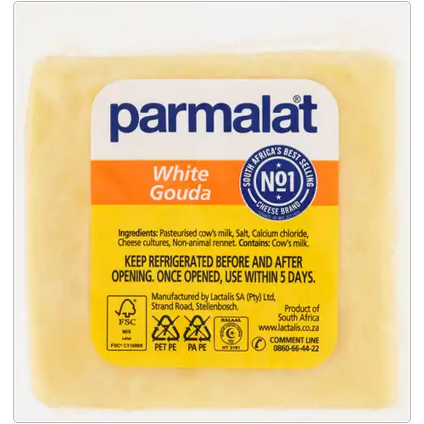 Image of Parmalat White Gouda Cheese Per kg