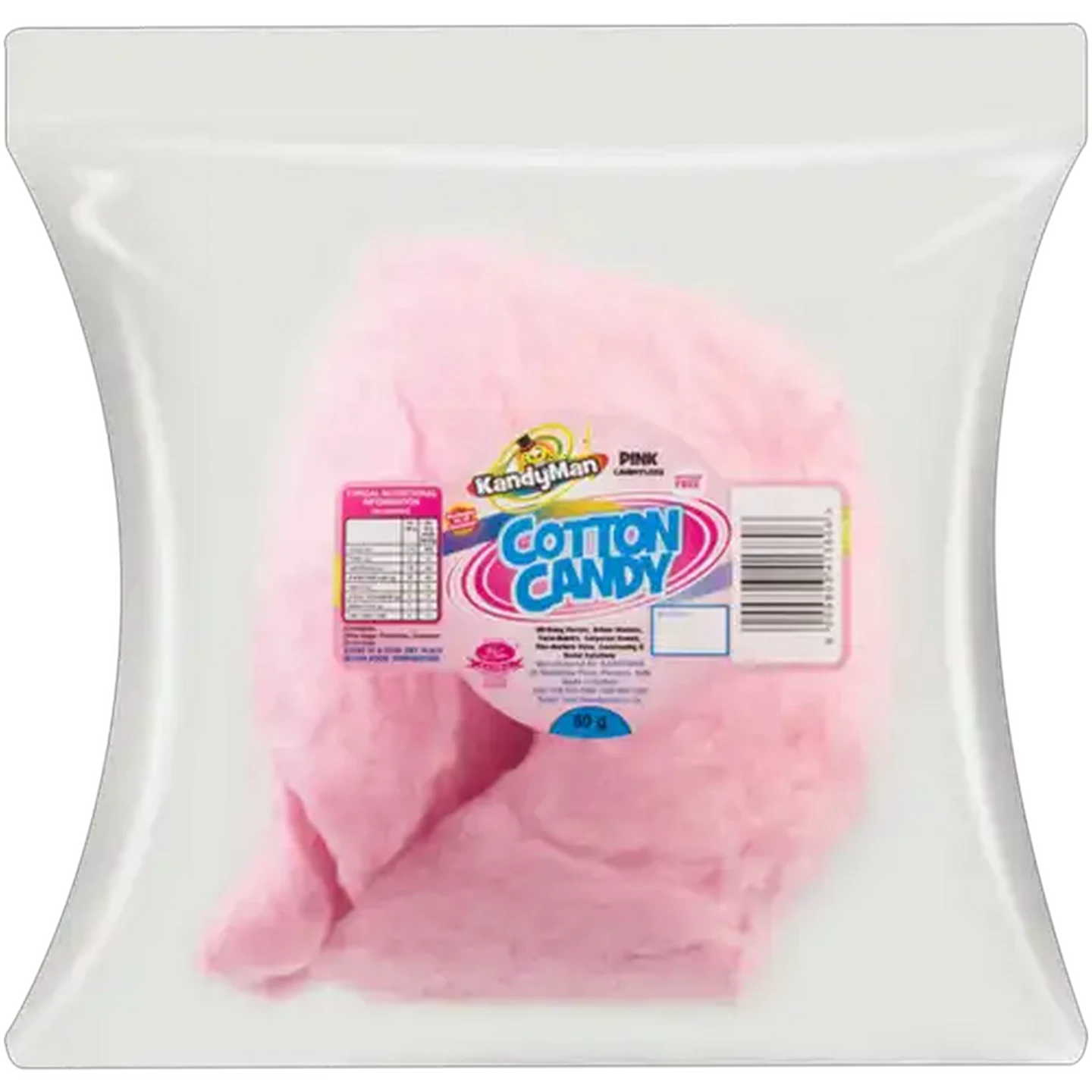 Image of KandyMan Pink Cotton Candy 50g