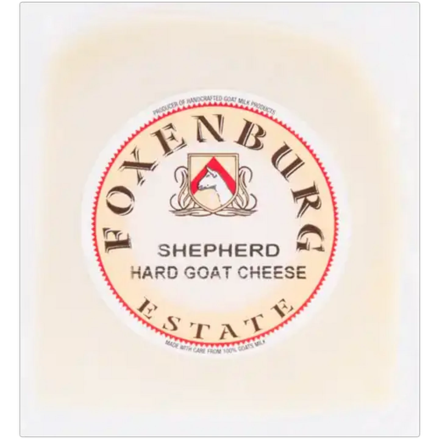 Image of Foxenburg Shepherd Hard Goat Cheese Per kg