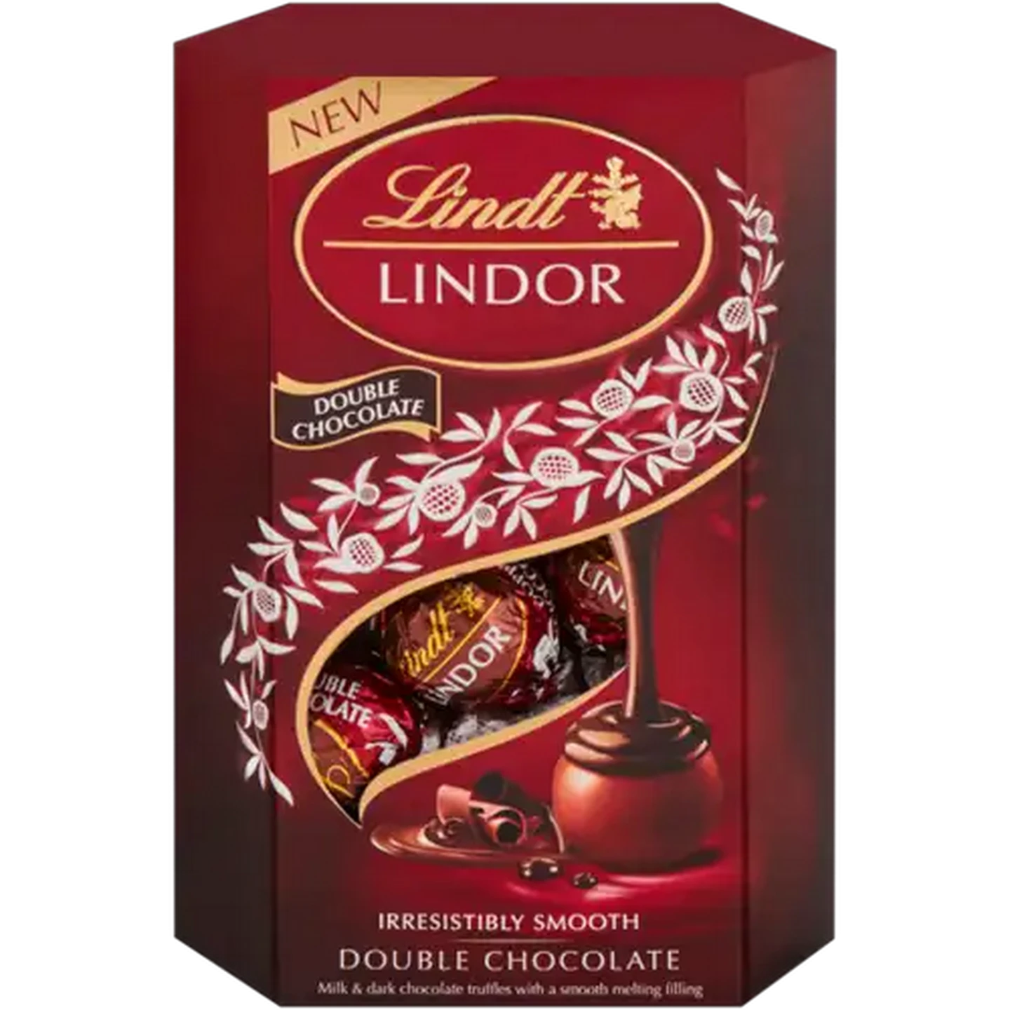 Image of Lindt Irresistibly Smooth Double Chocolate Truffles 200g