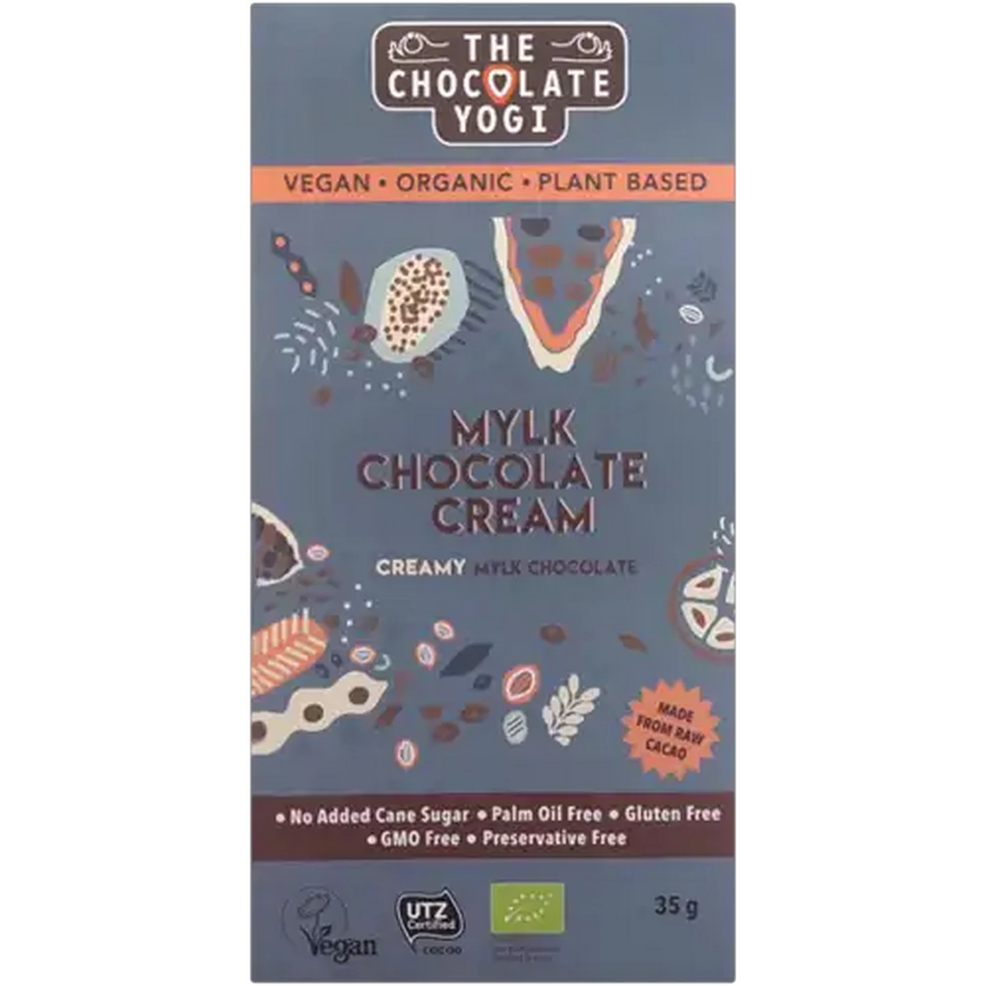 Image of The Chocolate Yogi Creamy Mylk Chocolate 35g