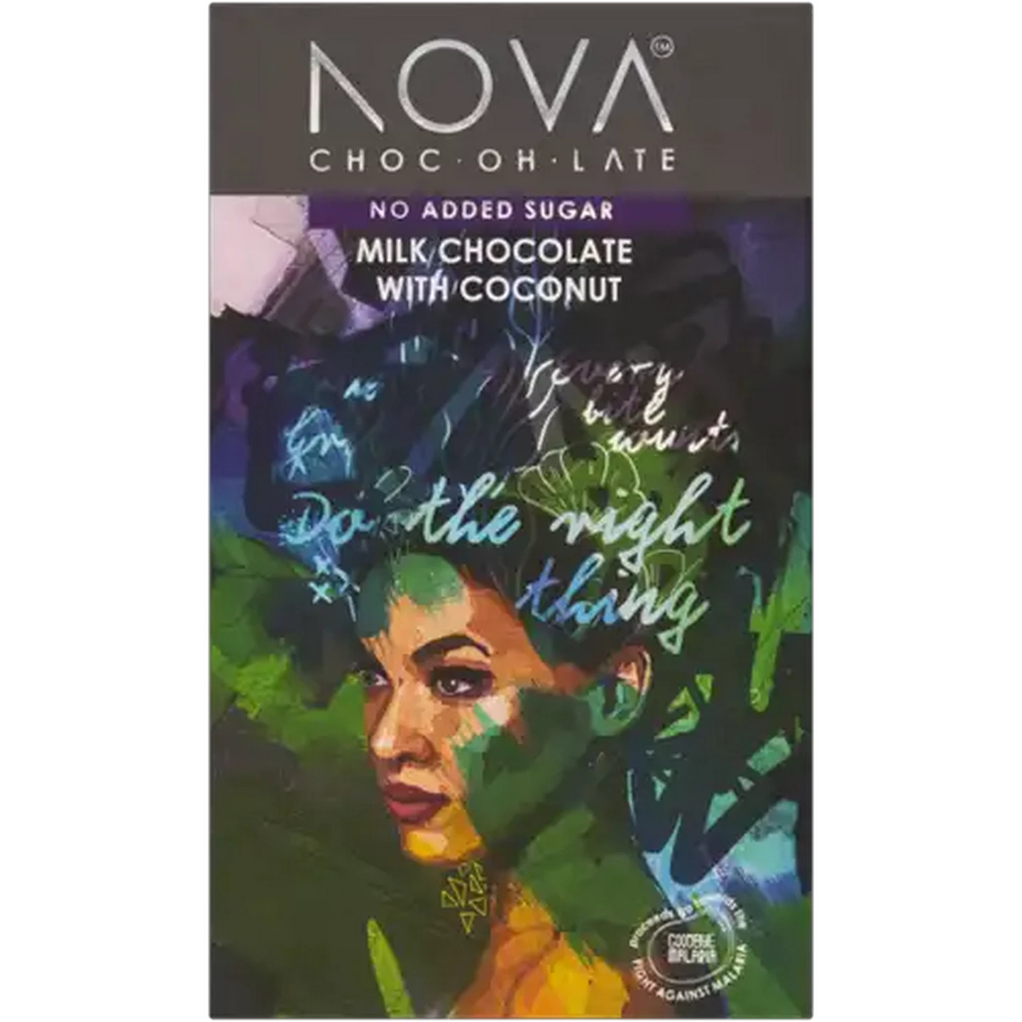 Image of NOVA Chocolate Milk Chocolate with Coconut 100g