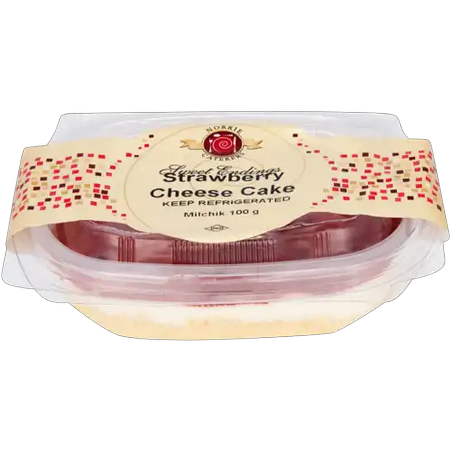 Image of Norrie Caterers Sweet Endings Strawberry Cheese Cake 100g