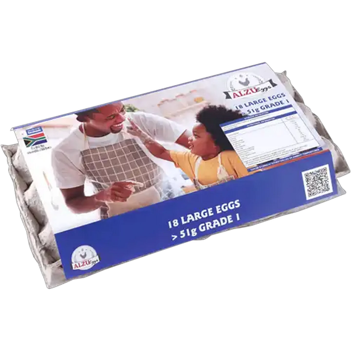 Image of Alzu Eggs Large Free Range Eggs 18 Pack