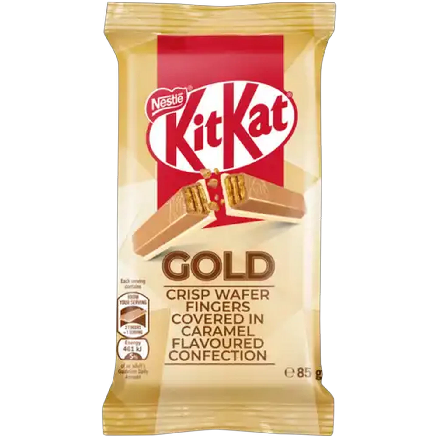 Image of Nestlé KitKat Caramel Gold Crisp Wafer Fingers 85g
