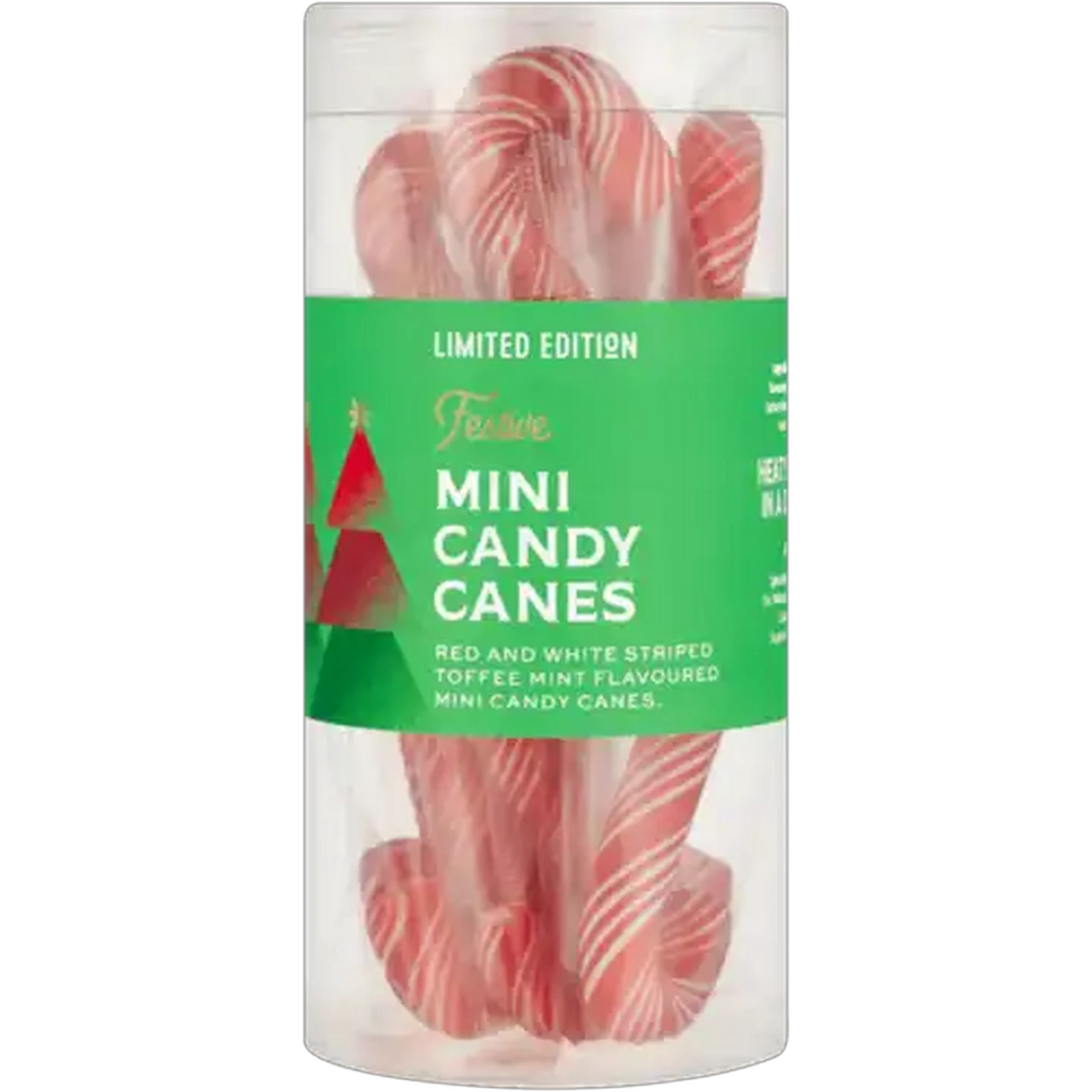 Image of Limited Edition Toffee Mint Flavoured Mini Candy Canes 80g