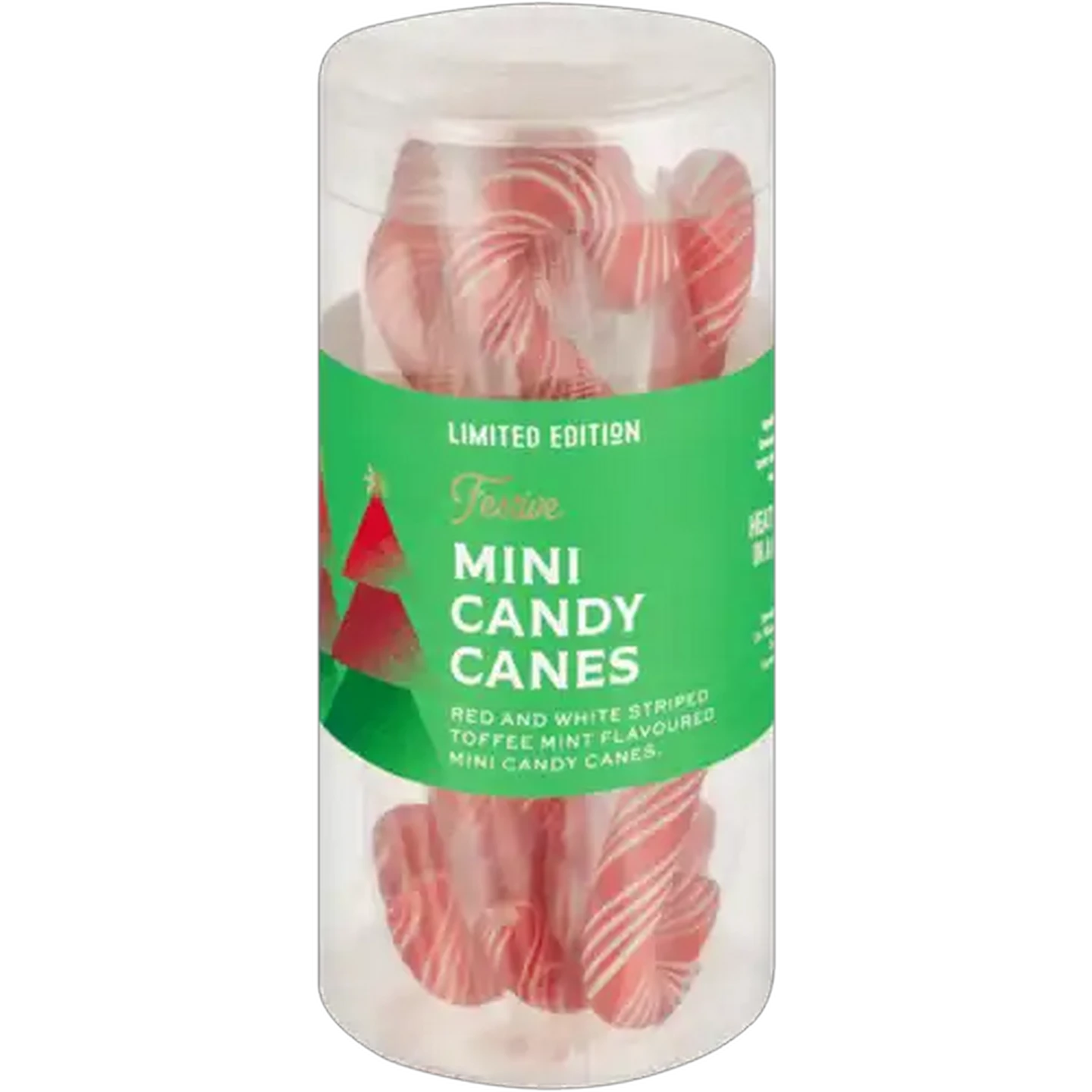 Image of Limited Edition Toffee Mint Flavoured Mini Candy Canes 80g