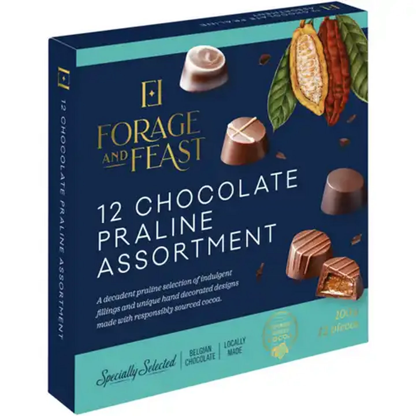 Image of Forage And Feast Chocolate Praline Assortment 100g