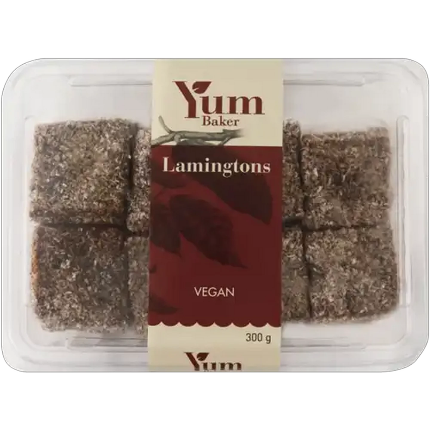 Image of Yum Baker Vegan Lamingtons 300g
